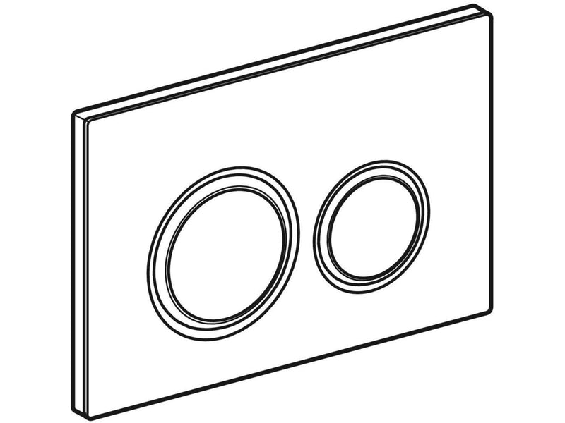 Geberit actuator plate sigma21 white