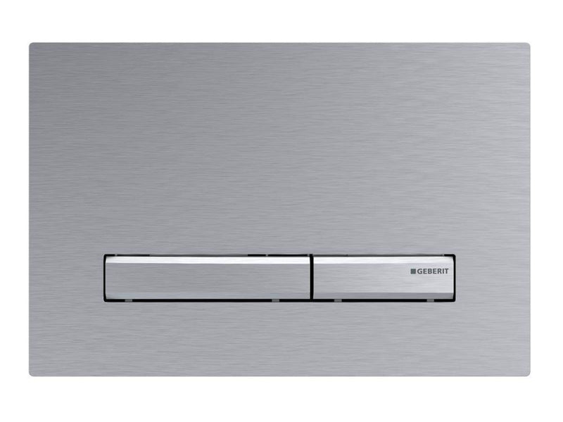Geberit actuator plate sigma 50 brushed chrome