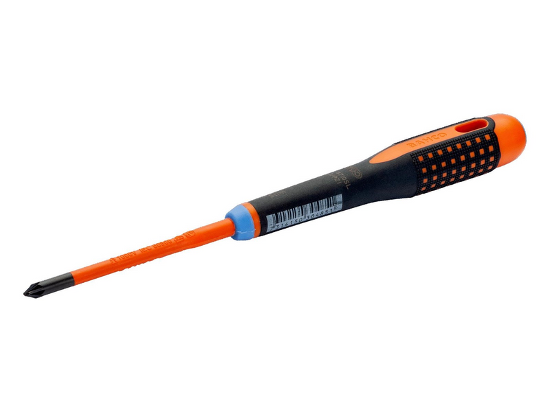 BAHCO 8720sl insulated ergo combi tip screwdrivers with slim blades 6.0/pz2