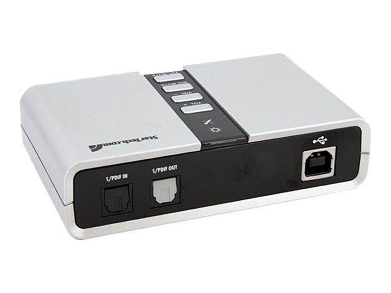 StarTech.com 7.1 USB Audio Adapter Sound Card mit SPDIF Digital Audio