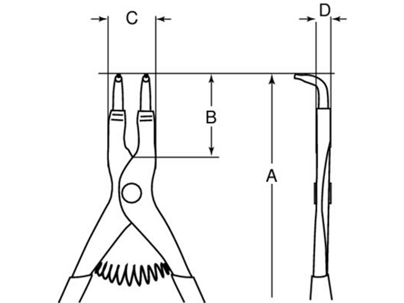 BAHCO Circlip plier 2990-140