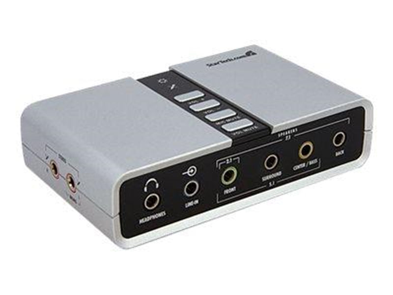 StarTech.com 7.1 USB Audio Adapter Sound Card mit SPDIF Digital Audio