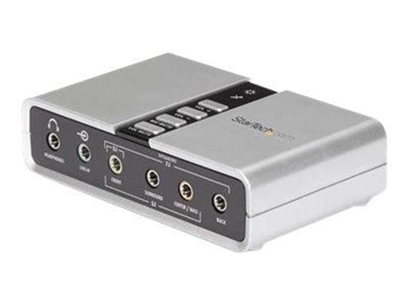 StarTech.com 7.1 USB Audio Adapter Sound Card mit SPDIF Digital Audio