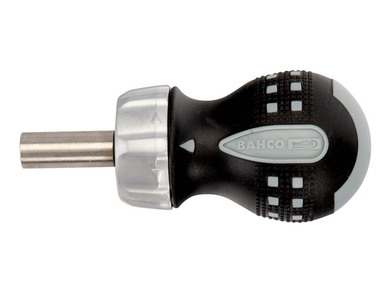BAHCO Stubby ratcheting screwdr