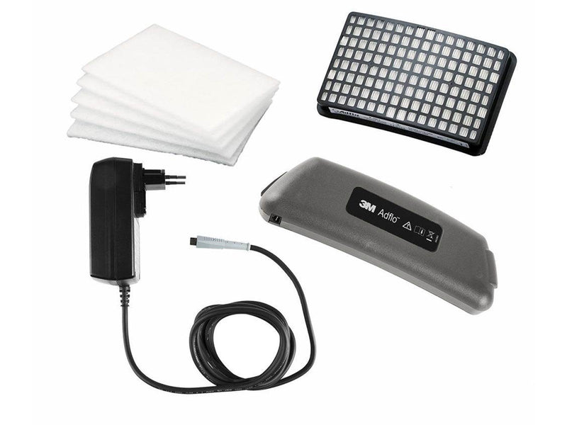 3M 837635 3m adflo promo kit including battery.charger.part and prefilter