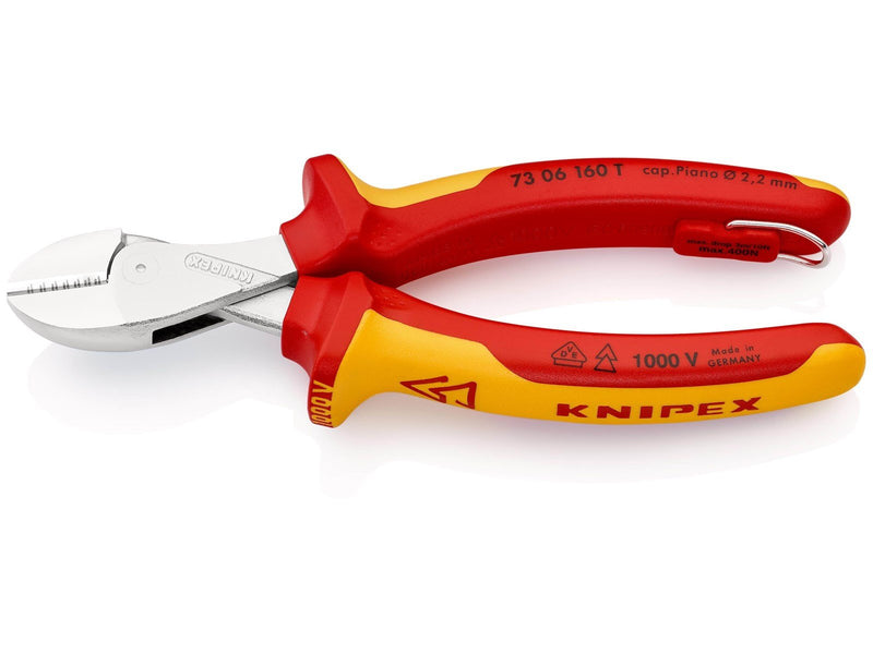 KNIPEX X-Cut®, Kompakt-Seitenschneider, hochübersetzt