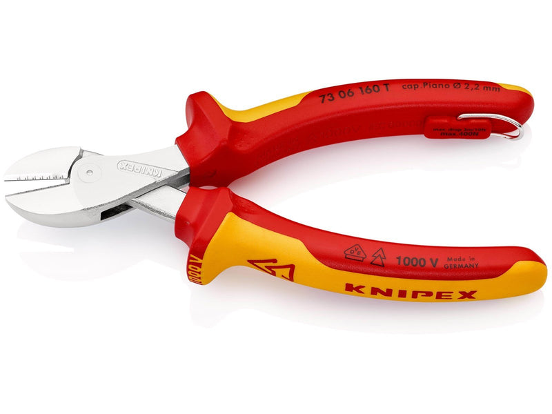 KNIPEX X-Cut®, Kompakt-Seitenschneider, hochübersetzt
