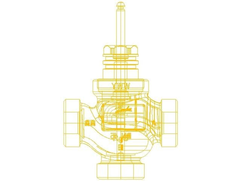 Danfoss vrb3 15 3-way seated valve kvs 2.5