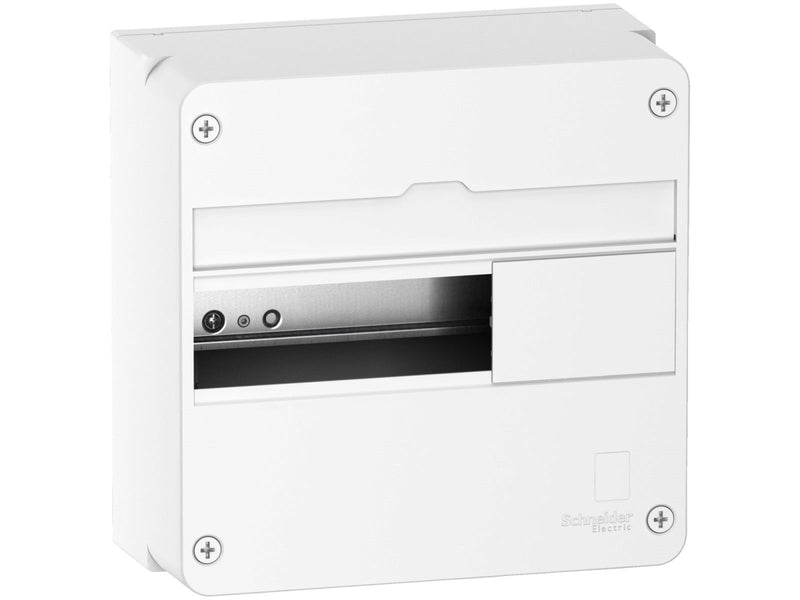 Schneider Electric Enclosure wall-mounted panel resi9 cx reis9 board 1 row 13 modulator white ral9003 without door