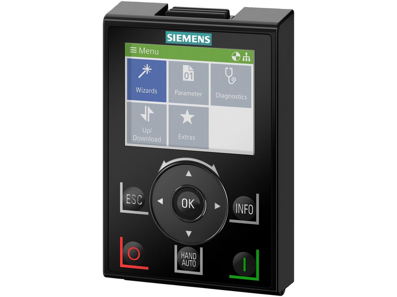 Siemens Sinamics g intelligent operator panel iop-2 for sinamics g120 g120p g110m g110d g120d g120c et 200pro fc-2