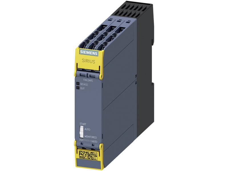 Siemens Sirius safety relay standard series device  relay enabling circuits 3 no + 1 nc 24 v ac/dc