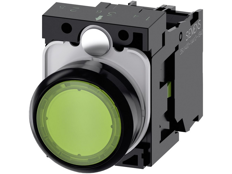 Siemens Illuminated pushbutton green