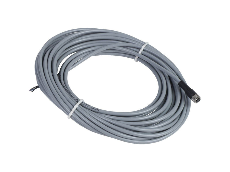 TELEMECANIQUE SENSORS Sensor cable  pvc m8 3-pin female straight 10 meters xzcpv0566l10