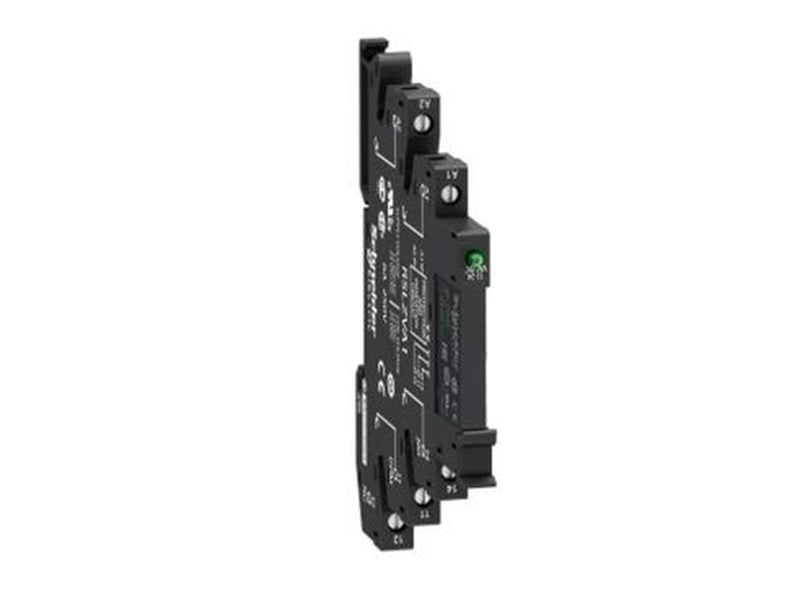 Schneider Electric Interface relay complete with socket with screw terminals 6a 1c/o 24v ac/dc supply