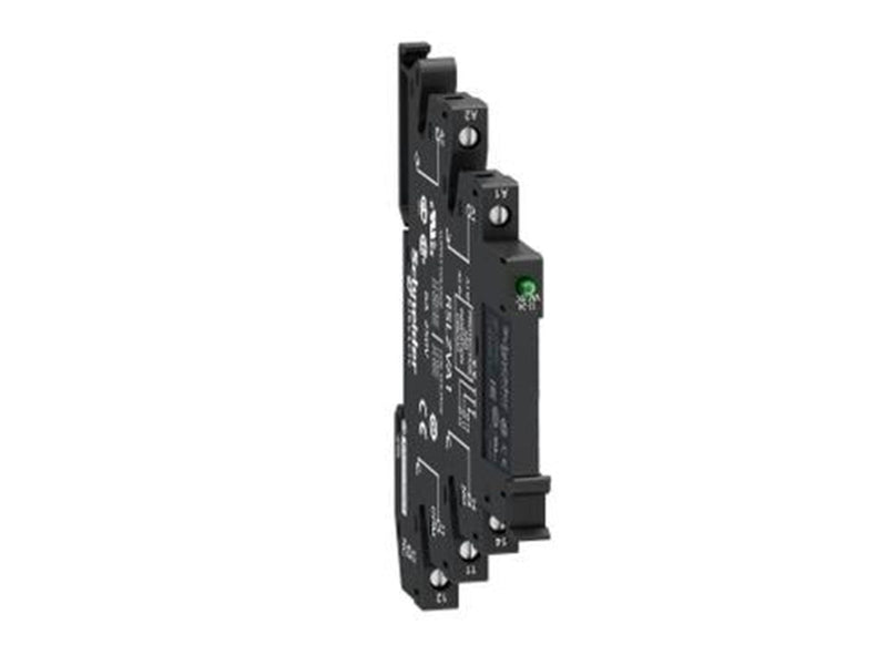 Schneider Electric Interface relay complete with socket with screw terminals 6a 1c/o 24v ac/dc supply