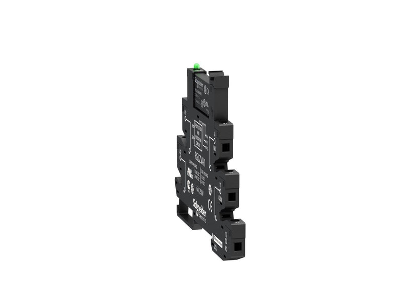 Schneider Electric Interface relay complete with socket with screw terminals 6a 1c/o 24v ac/dc supply