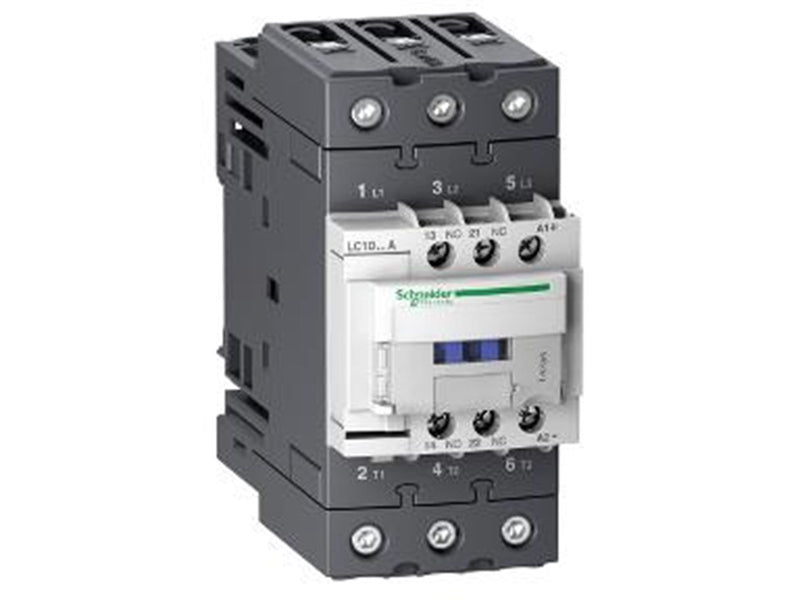 Schneider Electric Tesys d contactor lc1d65abd 3p 65a ac-3 30kw@400v 1no+1nc aux contact 24v dc coil