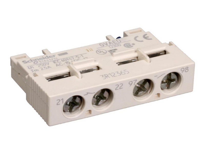 Schneider Electric Front block contact 1 no 1 no fault