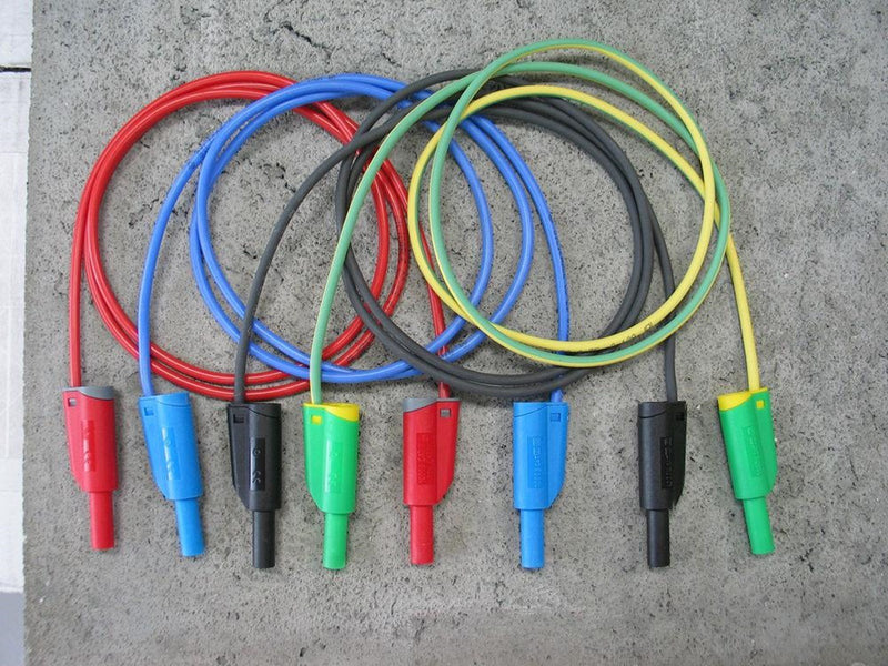 Elma Instruments Test lead - 2711 blue 100cm