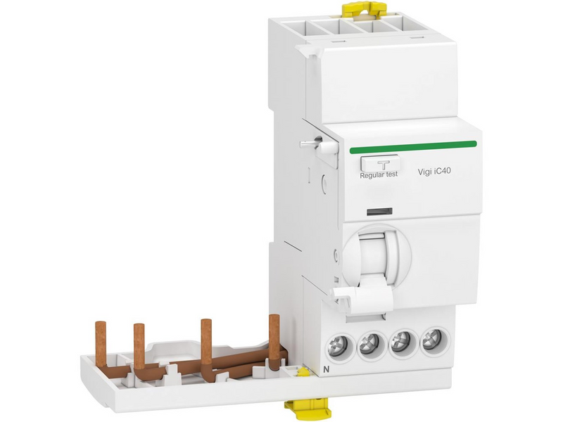 Schneider Electric Acti9 vigi ic40 add on residual current modul 3 pol + nul 40a 30ma class a