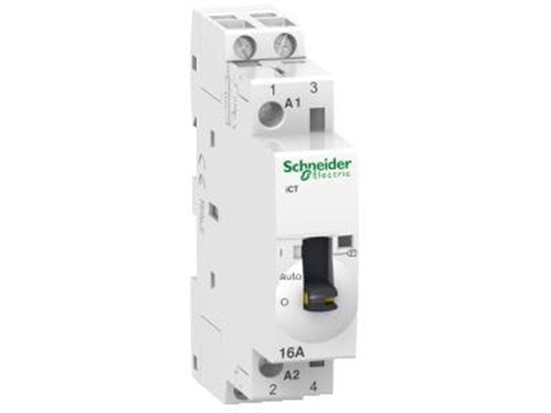 Schneider Electric Ict 16a 2no 230...240vac 50hz manually o