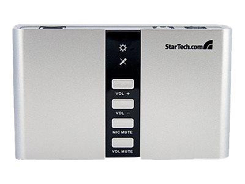 StarTech.com 7.1 USB Audio Adapter Sound Card mit SPDIF Digital Audio