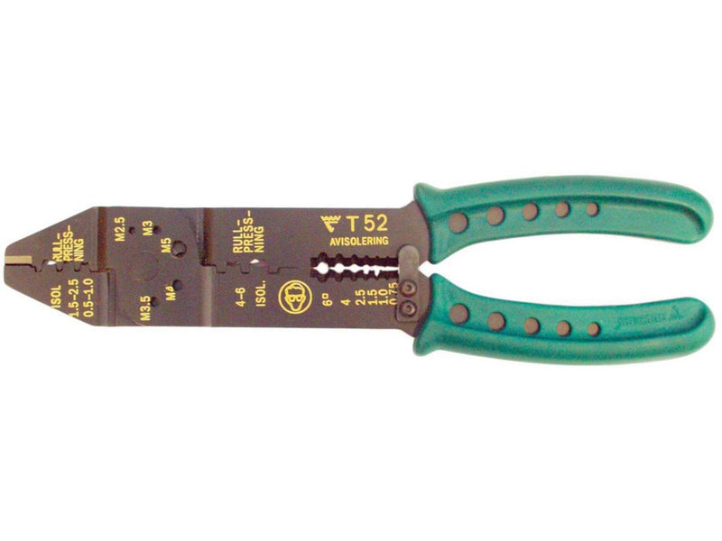 Elpress Tool t52 for  unins. terminals 0.5-6mm2