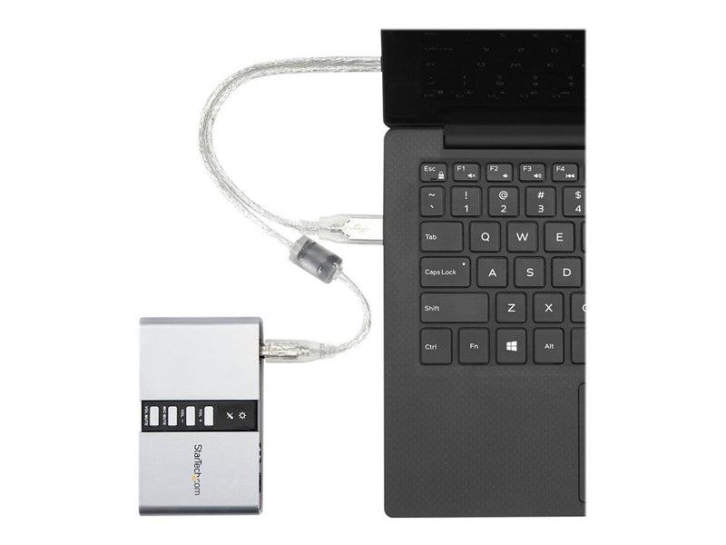 StarTech.com 7.1 USB Audio Adapter Sound Card mit SPDIF Digital Audio