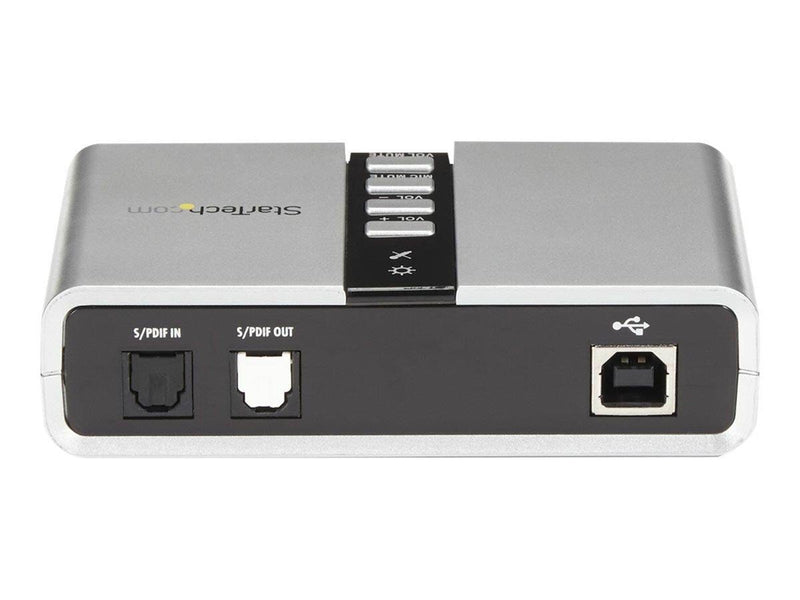 StarTech.com 7.1 USB Audio Adapter Sound Card mit SPDIF Digital Audio