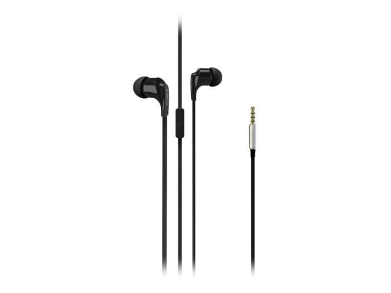 Vivanco In-Ear Plugin Smartphone Headset Black