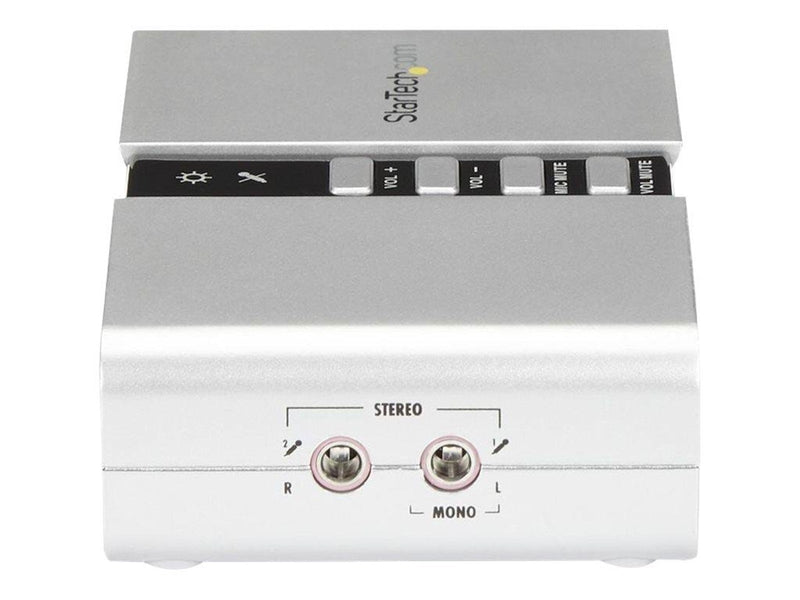 StarTech.com 7.1 USB Audio Adapter Sound Card mit SPDIF Digital Audio