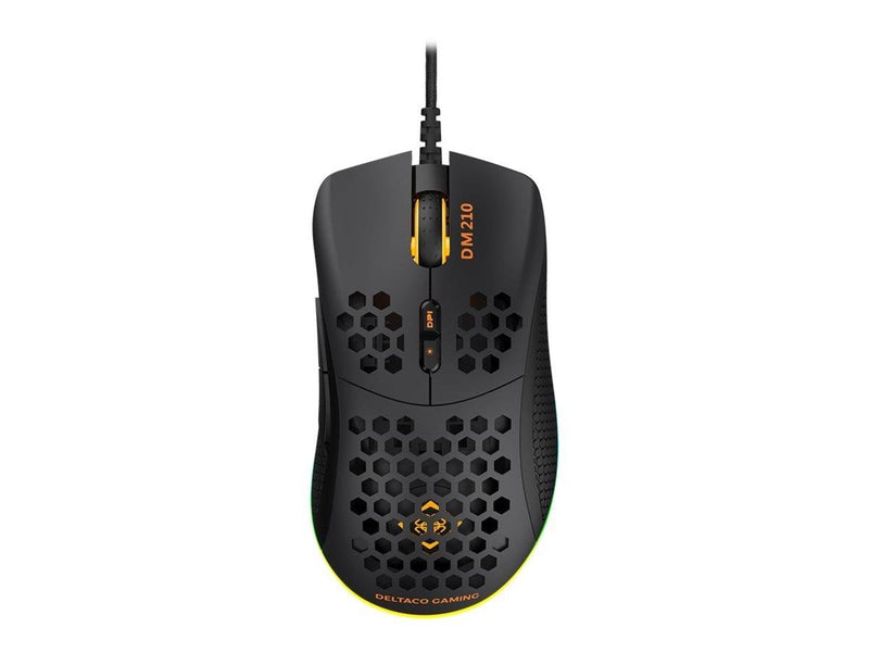 Deltaco GAMING DM210 - Maus (Schwarz)