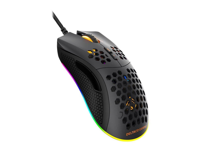 Deltaco GAMING DM210 - Maus (Schwarz)