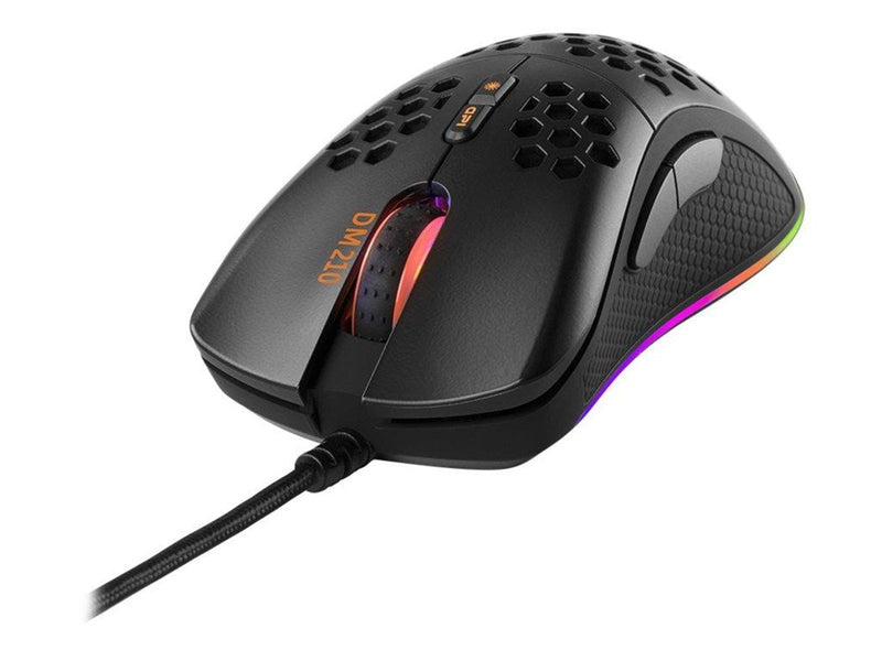 Deltaco GAMING DM210 - Maus (Schwarz)