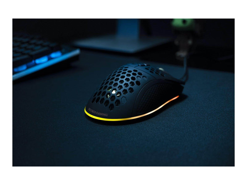 Deltaco GAMING DM210 - Maus (Schwarz)