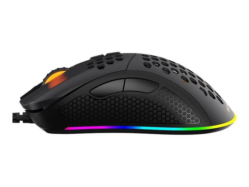 Deltaco GAMING DM210 - Maus (Schwarz)