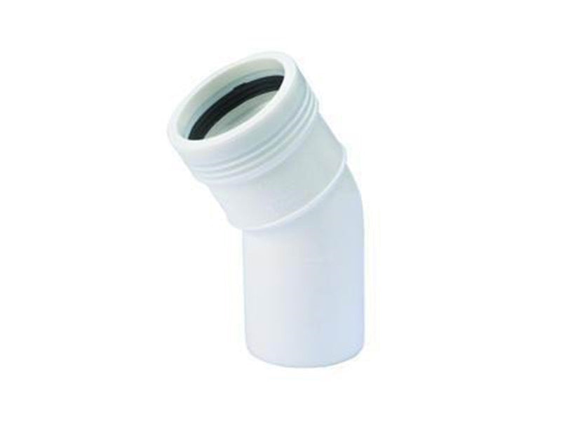 Wavin Wafix pp bend 30° x 40 mm white