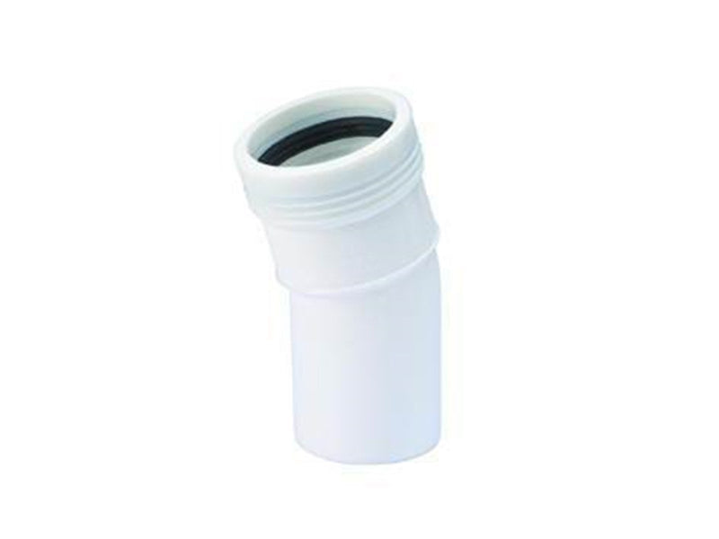 Wavin Wafix pp bend 15° x 50 mm white