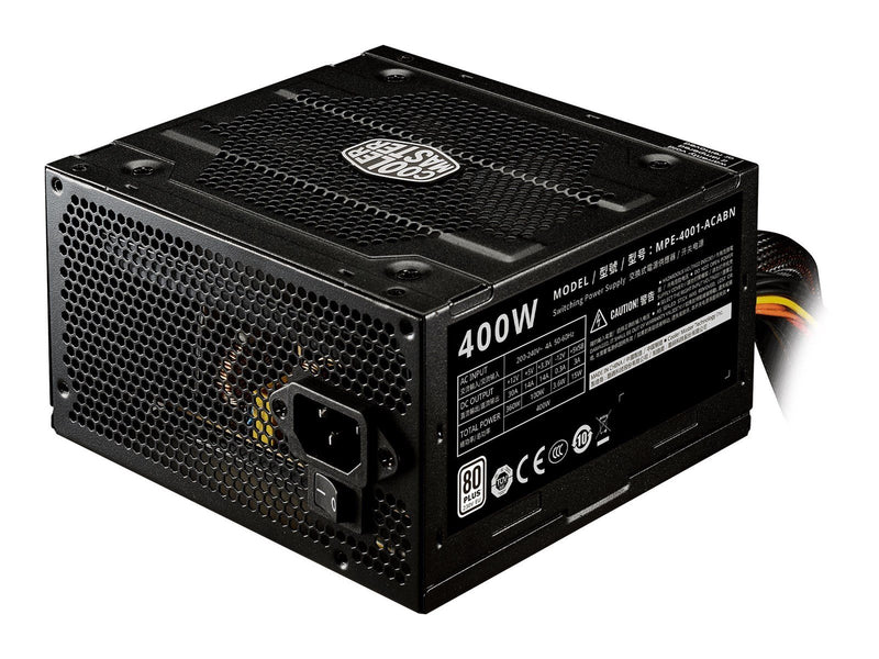 Cooler Master Elite V4 Netzteile - 400 Watt - 120 mm - ATX 2.41 - 80 Plus White (bis zu 80% effektiv)