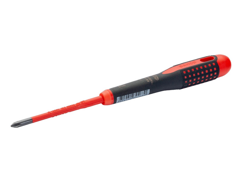 BAHCO 8620sl insulated ergo phillips screwdrivers with slim blades ph2x100