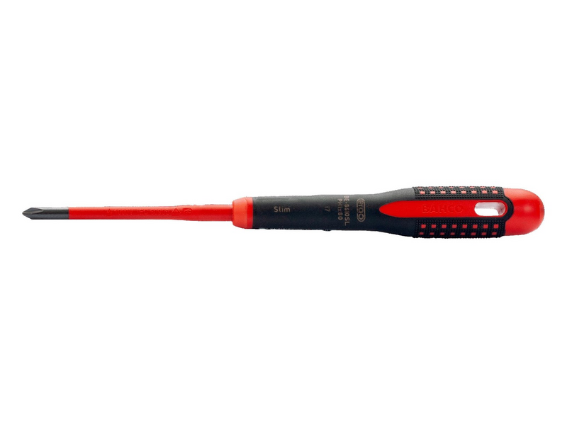 BAHCO 8620sl insulated ergo phillips screwdrivers with slim blades ph2x100