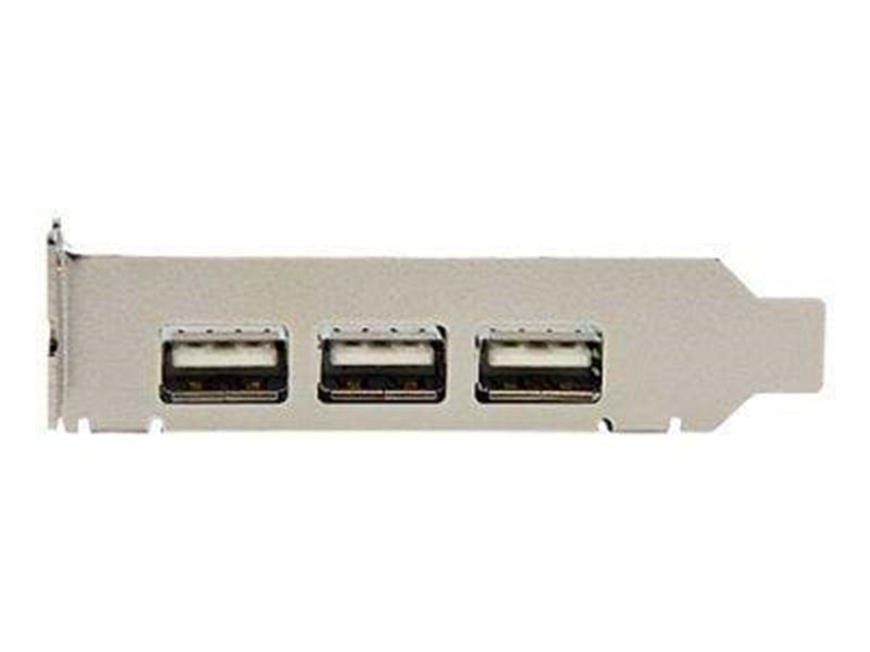 StarTech.com 4 Port PCI Express Low Profile High Speed USB Card - USB-Adapter