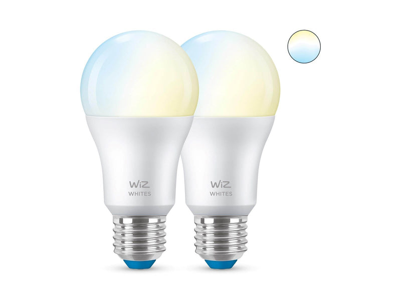 WiZ Lampe A60 E27 Einstellbares Weiß - Doppelpack