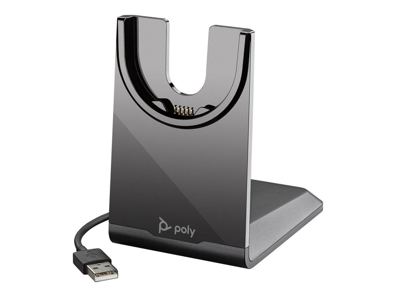 Poly Voyager Focus 2 UC Standard USB-A with Charge Stand