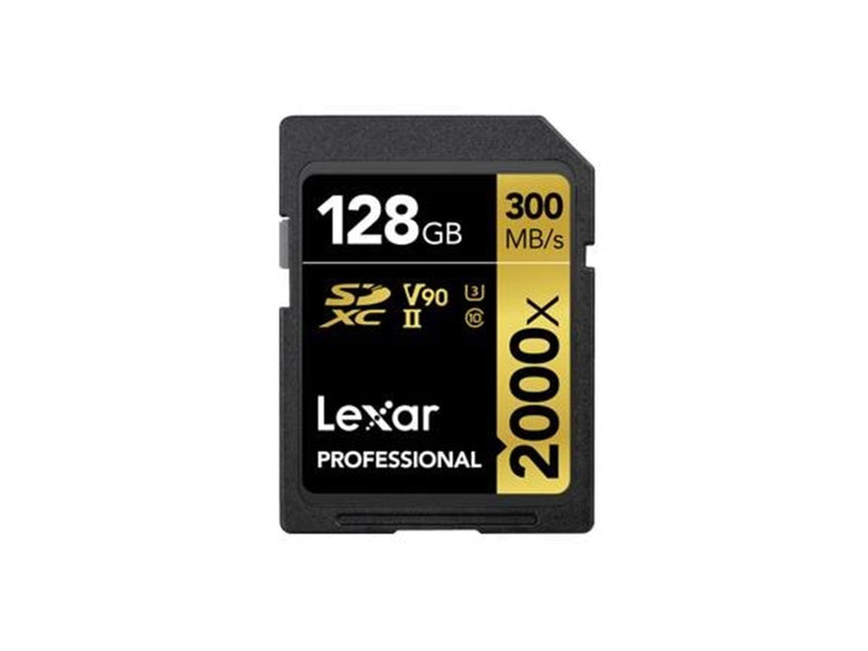 Lexar Professional Gold 2000x SD - 300MB/s - 128GB