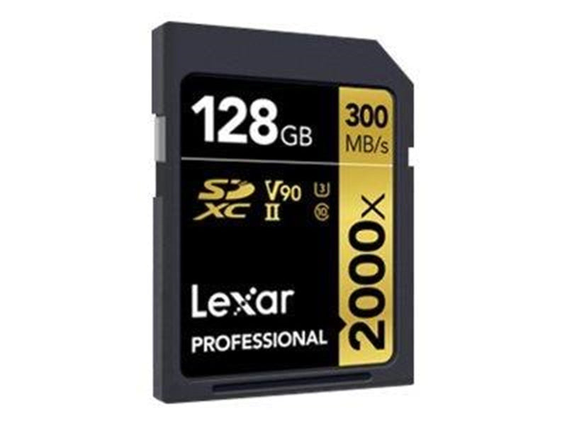 Lexar Professional Gold 2000x SD - 300MB/s - 128GB