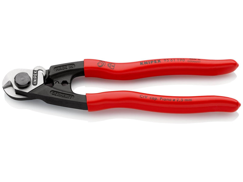 KNIPEX Drahtseilscheren, geschmiedet