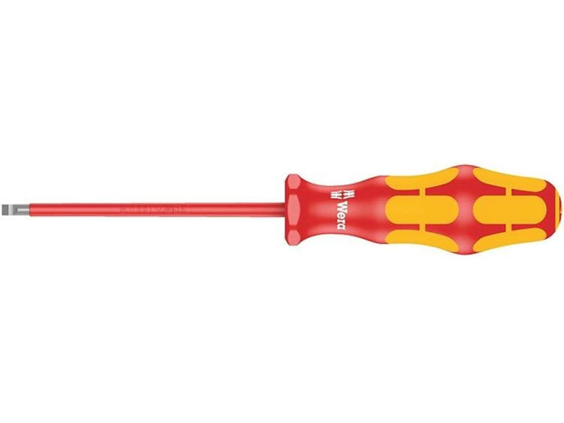 Wera 160 i vde insulated screwdriver for slotted screws 0.4 x 2.5 x 80 mm