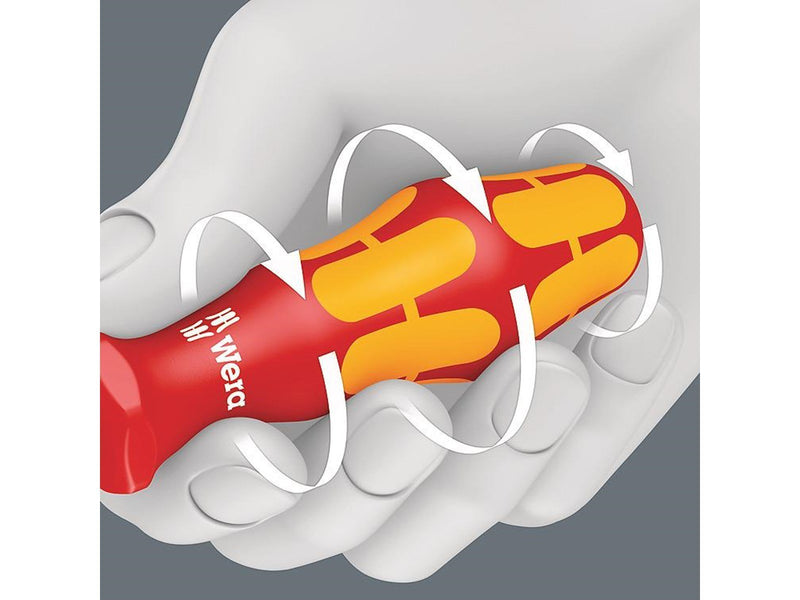 Wera 160 i vde insulated screwdriver for slotted screws 0.4 x 2.5 x 80 mm