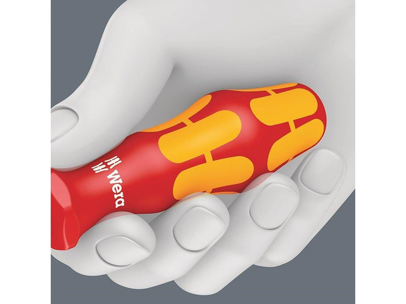 Wera 160 i vde insulated screwdriver for slotted screws 0.4 x 2.5 x 80 mm